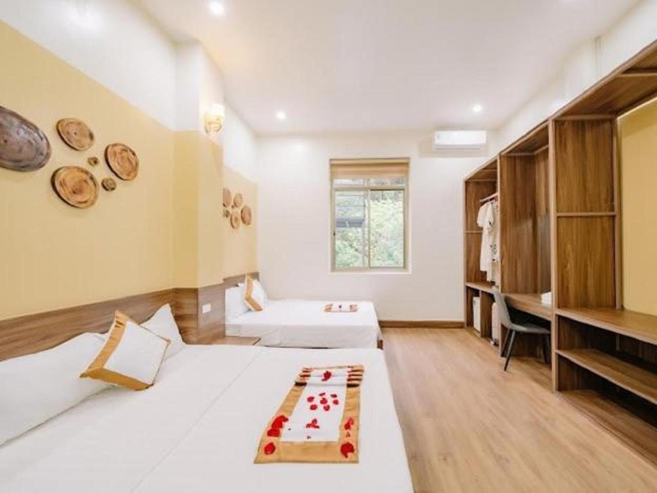 Gia Cat Long Boutique Cat Ba Hotel Chan Chau エクステリア 写真